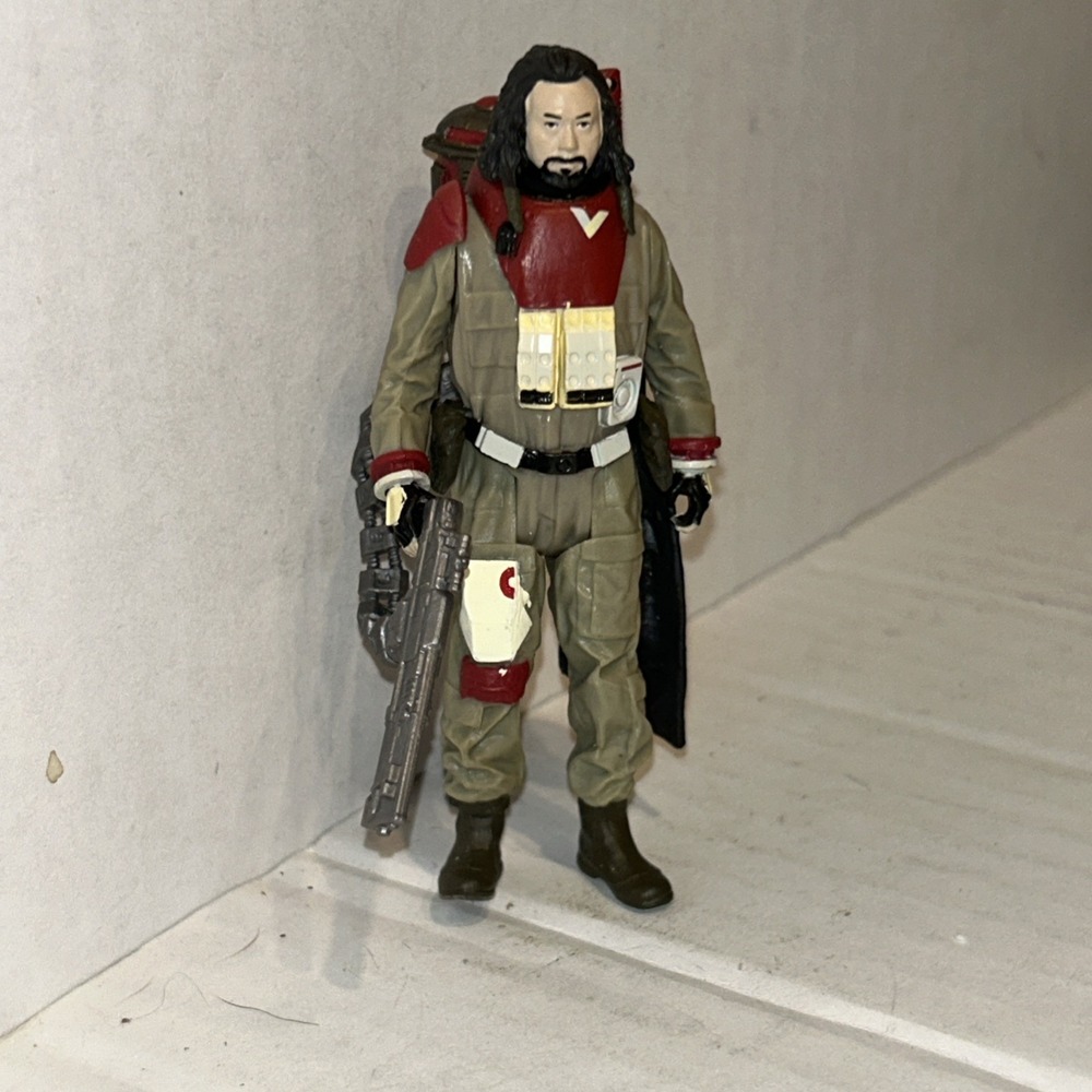 Star Wars‎ 2016 BAZE MALBUS Rogue One 3.75 inch Figure With Gun
